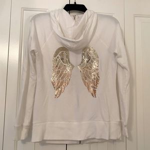 Victoria’s Secret angel wing zip up, size small